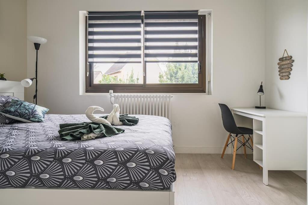 Апартаменти Le Lotus - Self Checkin - 20Min From Paris - Free Parking Around Дрансі Екстер'єр фото